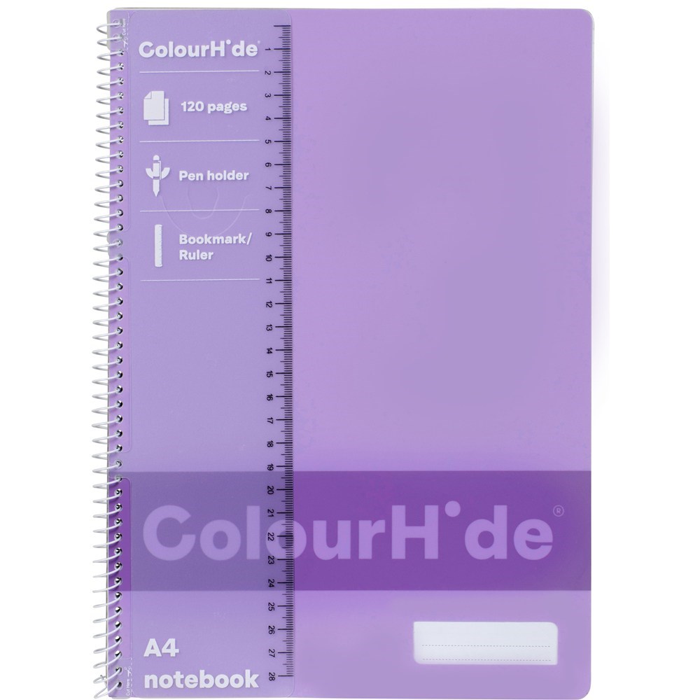 ColourHide Clipboard with Whiteboard A4 ColourHide