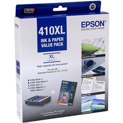 Epson 410XL Ink Cartridge High Yield Value Pack
