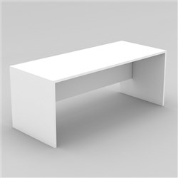 OM Classic Straight Desk 720Hx1800Wx900mmD All White