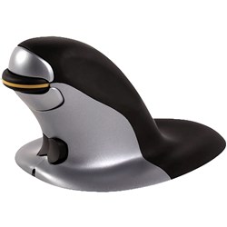 Fellowes Penguin Ambidextrous Vertical Mouse Wireless Medium