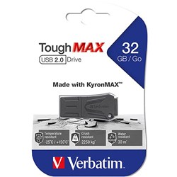 Verbatim Toughmax USB Drive 2.0 32GB Black