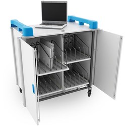 LapCabby 20 Device Vertical Laptop Charging Trolley