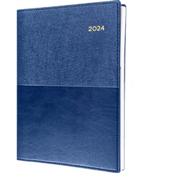 Collins Vanessa Diary A6 Day To Page Blue