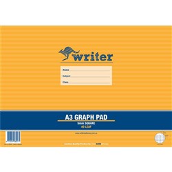 Writer Graph Pad A3 5mm 40 Sheets