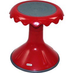 Sylex Bloom Stool 370mm High Red