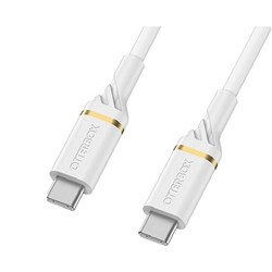 Otterbox USB-C to USB-C Fast Charge Cable 1m Cloud Dust White