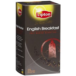 SIR THOMAS LIPTON TEA BAGS English Breakfast Pack of 25