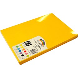 Rainbow Spectrum Board A4 220 gsm Gold 100 Sheets