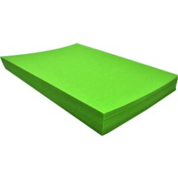 Rainbow Spectrum Board 510mmX640mm 220 gsm Lime 100 Sheets