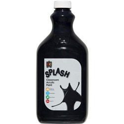 EC Classroom Splash Paint 2 Litres Liquorice