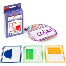 Learning Can Be Fun Flashcards Fraction Cards Pack of 65