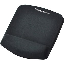 Fellowes PlushTouch  Mouse Pad Wrist Rest Black