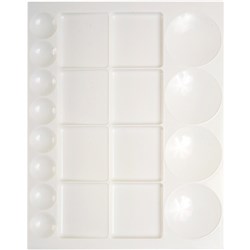 Jasart Plastic Palette Rectangular