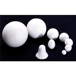 Jasart Polystyrene Bells 65x60mm Pack of 25