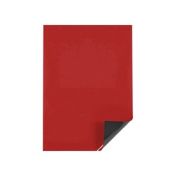 Visionchart Vista Magnetic Sheeting A3 Red