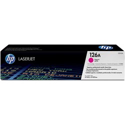 HP 126A LaserJet Toner Cartridge Magenta CE313A