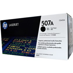 HP 507A LaserJet Toner Cartridge Black CE400A