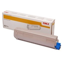 Oki MC873 Toner Cartridge Yellow