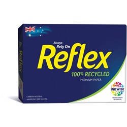 Reflex Copy Paper A4 80gsm White 100% Recycled Ream of 500