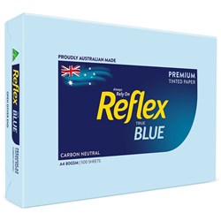Reflex Copy Paper Tinted A4 80gsm Blue Ream of 500