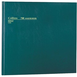 Collins Analysis 700 Series 297x315mm Feint Only