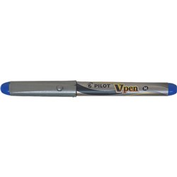 PILOT SVP-4M FOUNTAIN V PEN Disposable Blue Box of 12