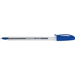 PAPERMATE 100 INKJOY BALLPOINT Pen Medium Blue Pack of 12