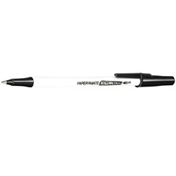 PAPERMATE KILOMETRICO Ballpoint Pen Medium Black Box of 12