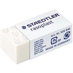 Staedtler Rasoplast Eraser 33x16x13mm Small For Pencil PACK40
