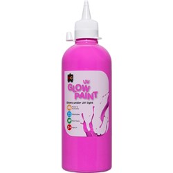 EC UV Glow Paint 500ml Magenta