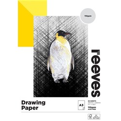 Reeves Drawing Pad A3 110gsm 50 Sheet