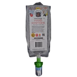 Cultural Choice Hand Sanitiser 70% Alcohol Gel 1 Litre Carton of 6 Pouches